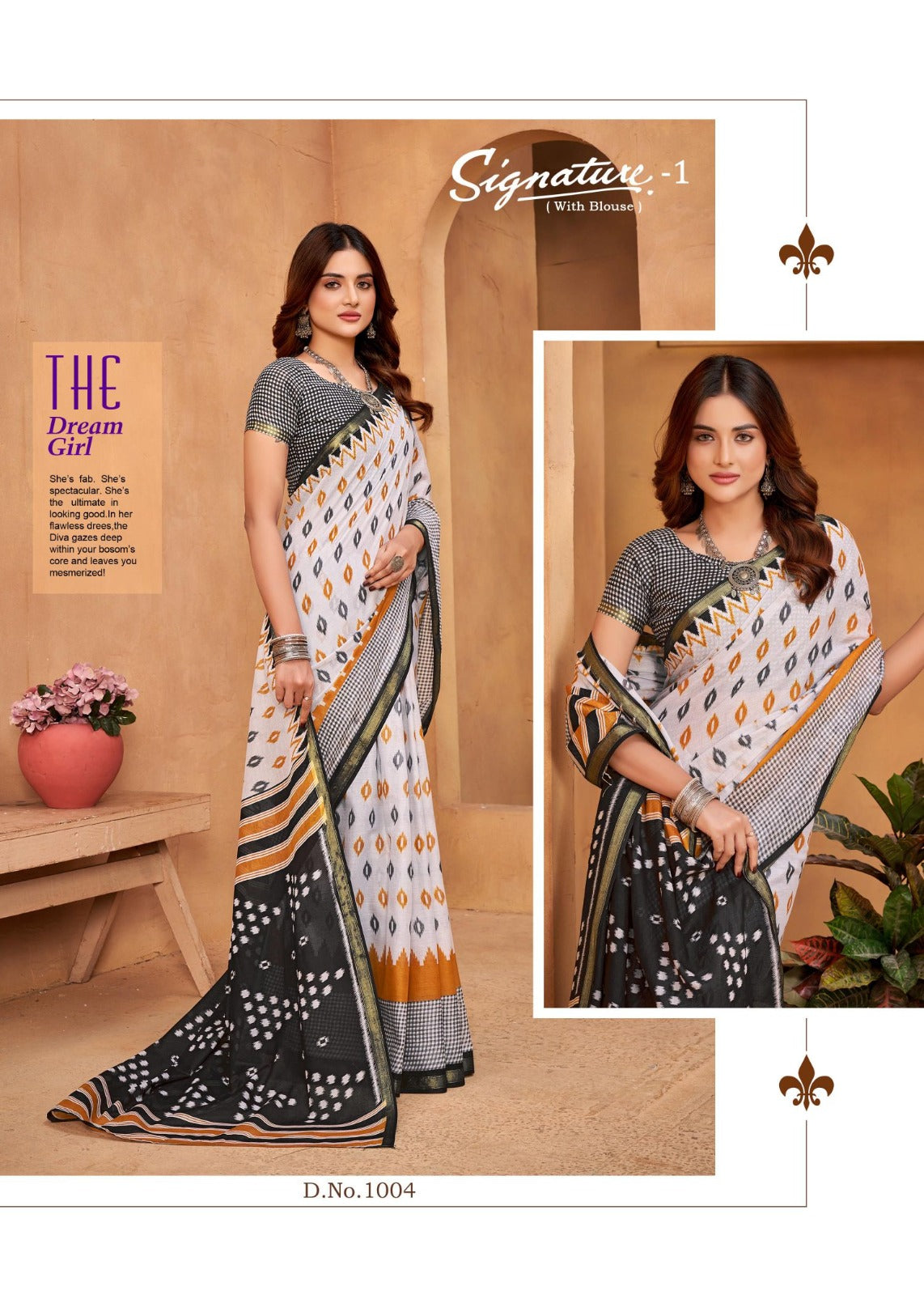Signature Vol 1 Lakhani Cotton Sarees Manufacturer Ahmedabad