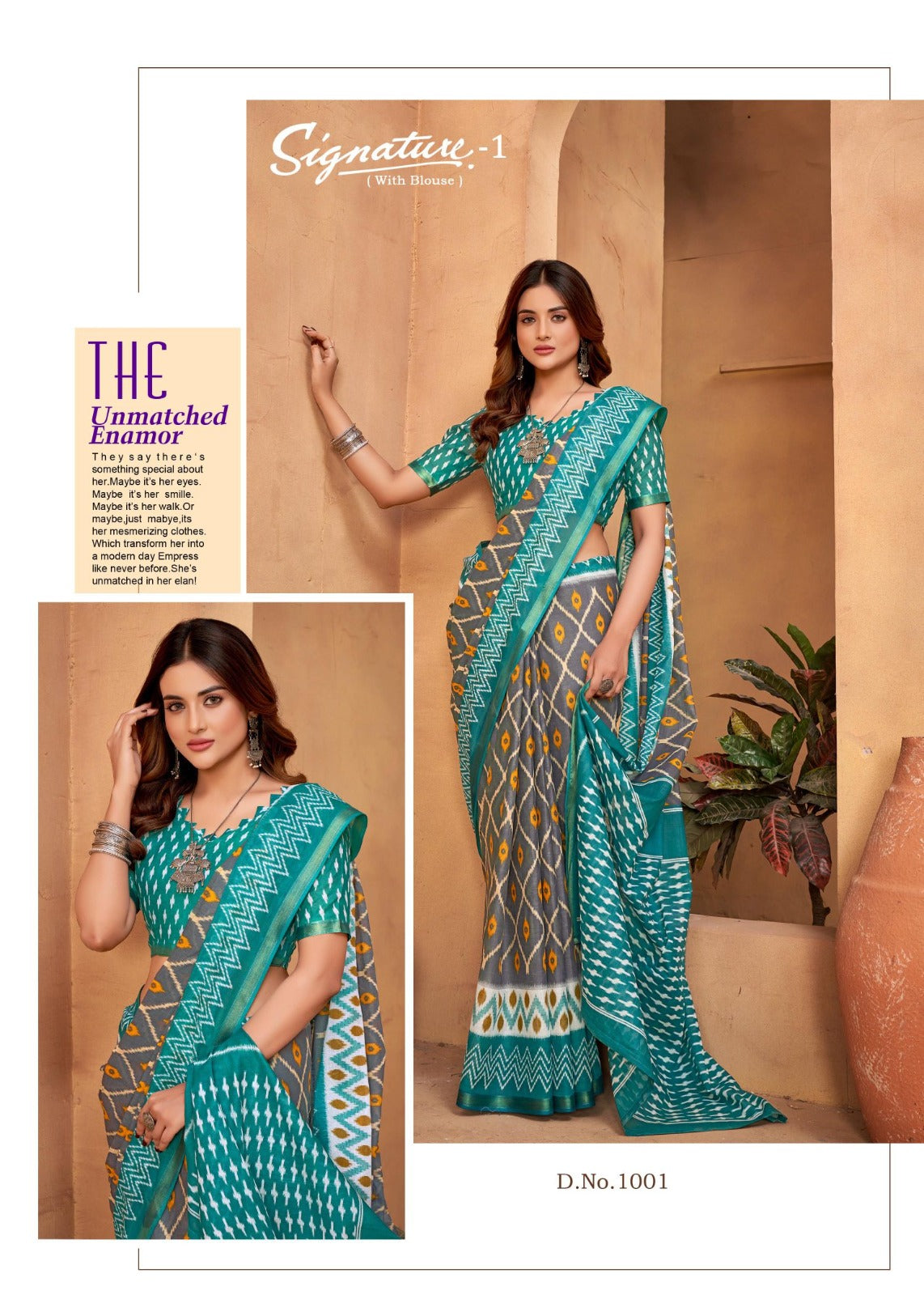 Signature Vol 1 Lakhani Cotton Sarees Manufacturer Ahmedabad