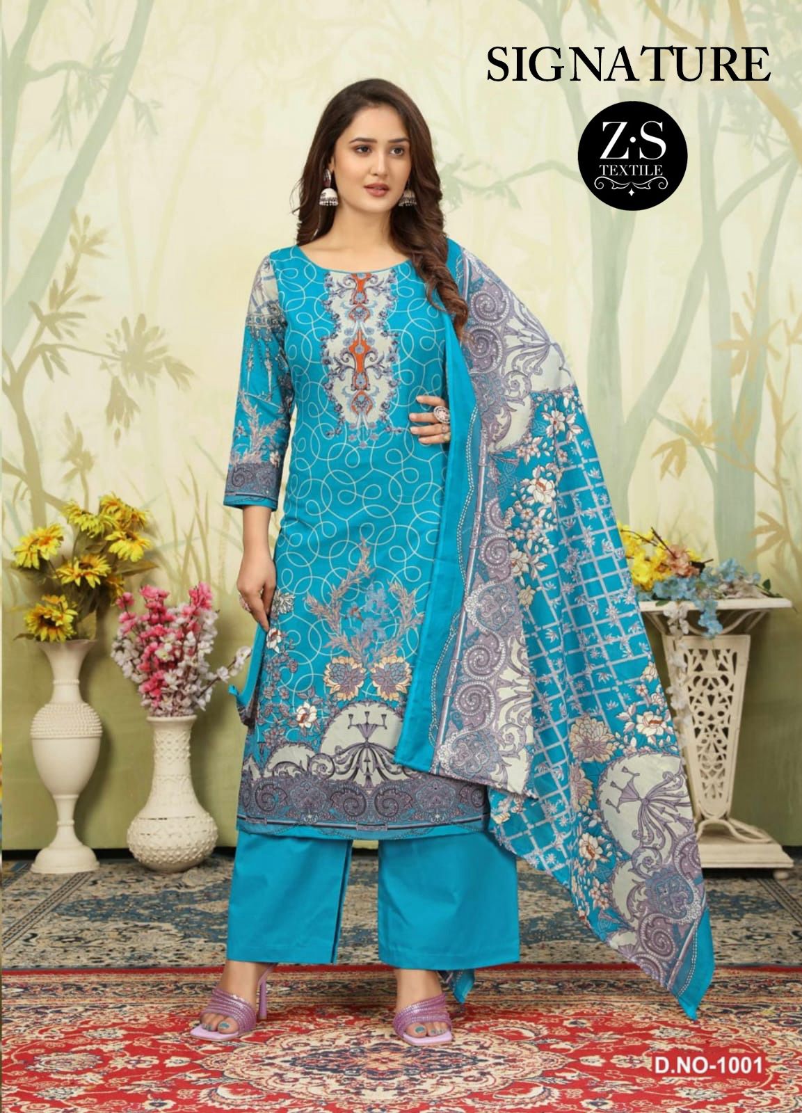 Signature Vol 1 Z S Textiles Cotton Karachi Salwar Suits Manufacturer Gujarat