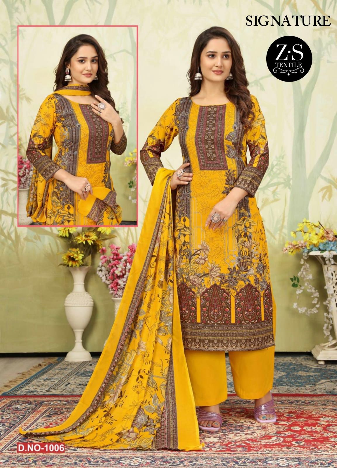 Signature Vol 1 Z S Textiles Cotton Karachi Salwar Suits Manufacturer Gujarat