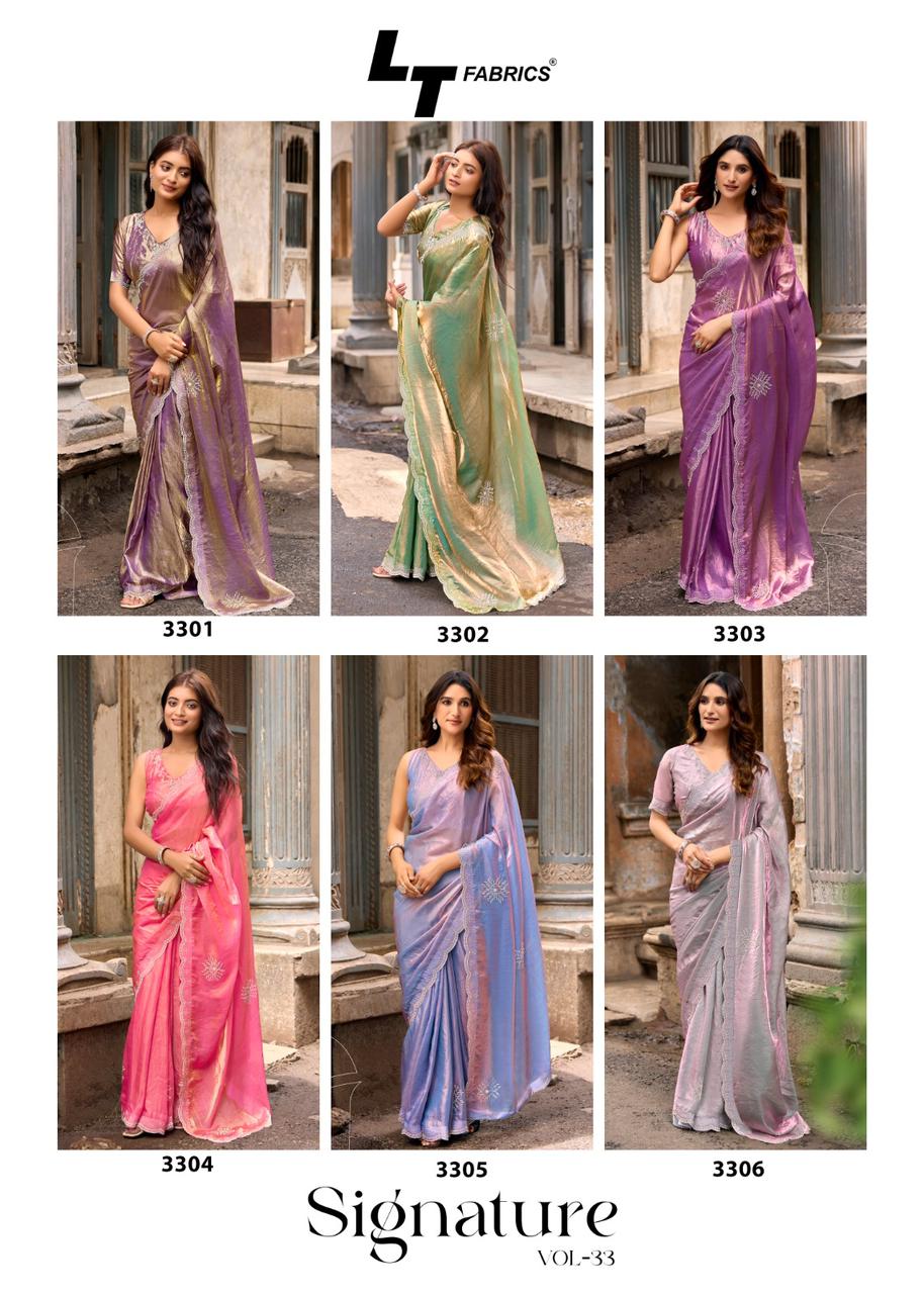 Signature Vol 33 Lt Fabrics Silk Sarees Wholesaler India