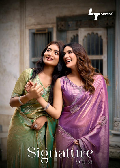 Signature Vol 33 Lt Fabrics Silk Sarees Wholesaler India