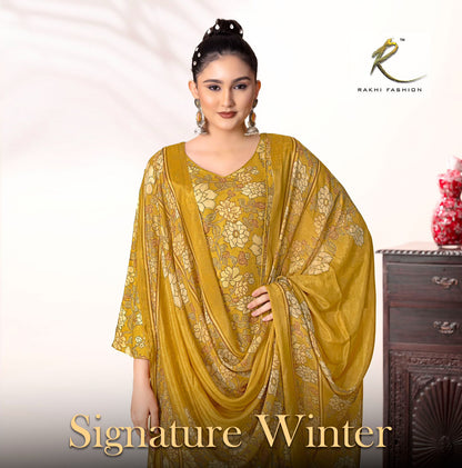 Signature Winter Rakhi Fashion Pashmina Suits Exporter Ahmedabad