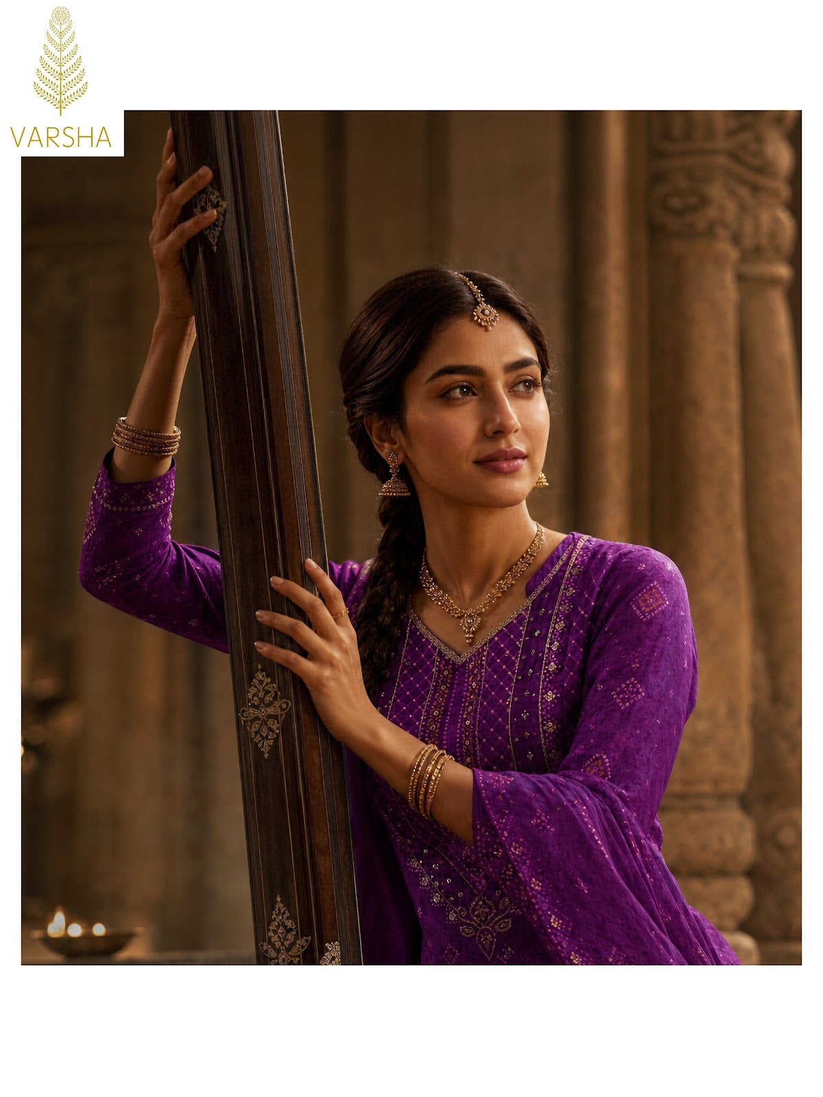 Sihaya Varshaa Russian Silk Pant Style Suits Wholesale