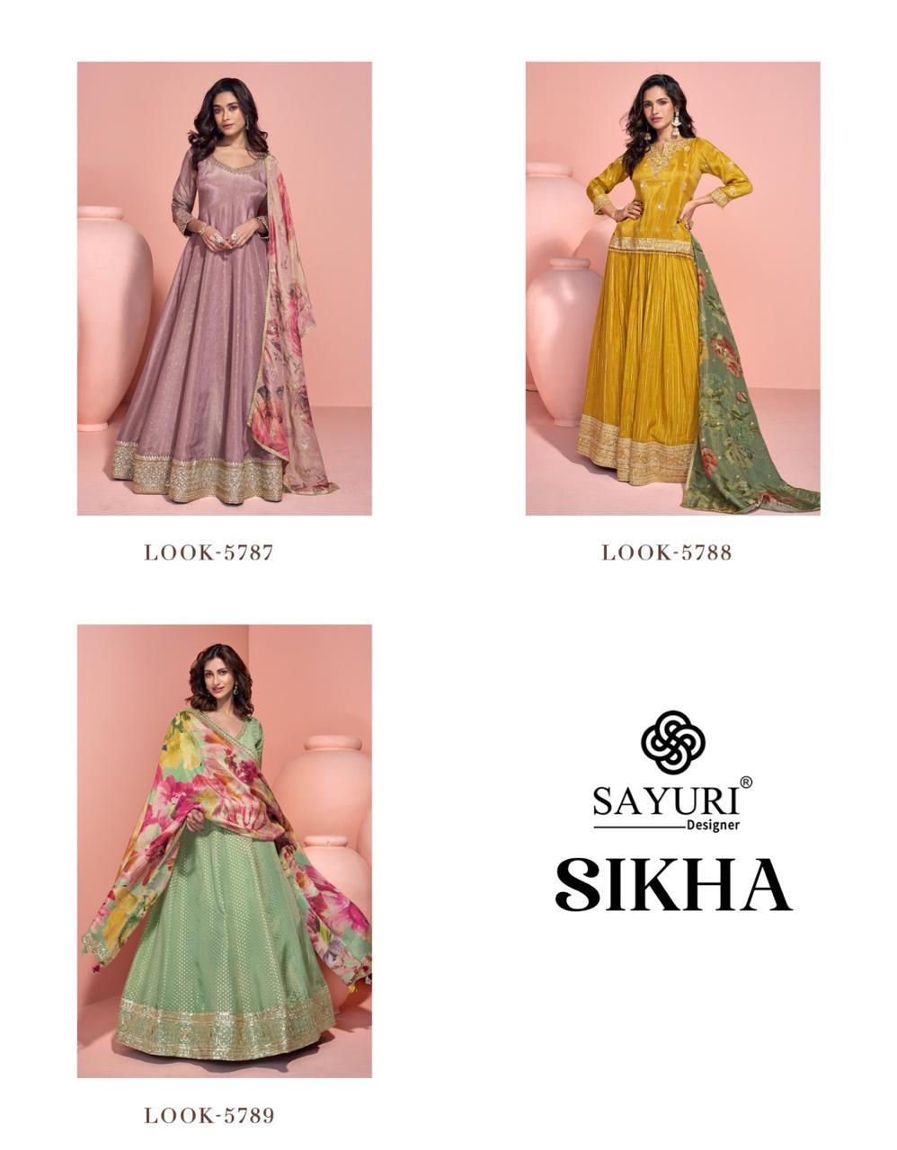 Sikha Sayuri Pure Viscose Indo Western Pair Supplier Ahmedabad