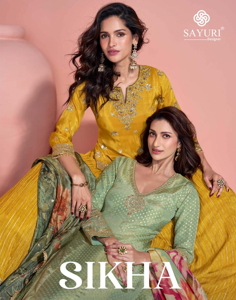 Sikha Sayuri Pure Viscose Indo Western Pair Supplier Ahmedabad