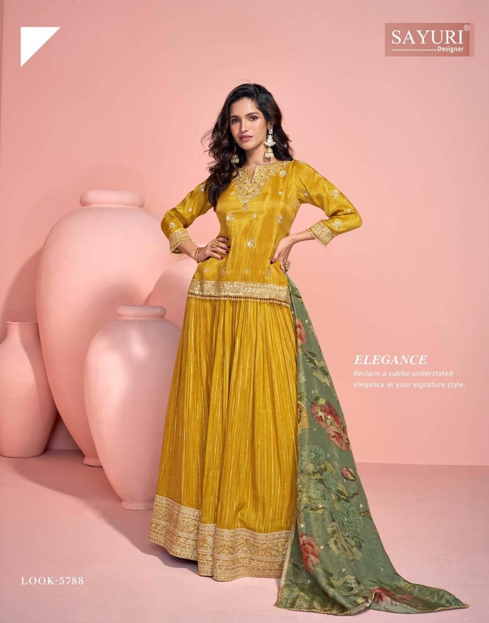 Sikha Sayuri Pure Viscose Indo Western Pair Supplier Ahmedabad