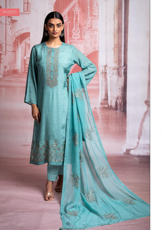 Sileefa Naariti Muslin Pant Style Suits Exporter Gujarat