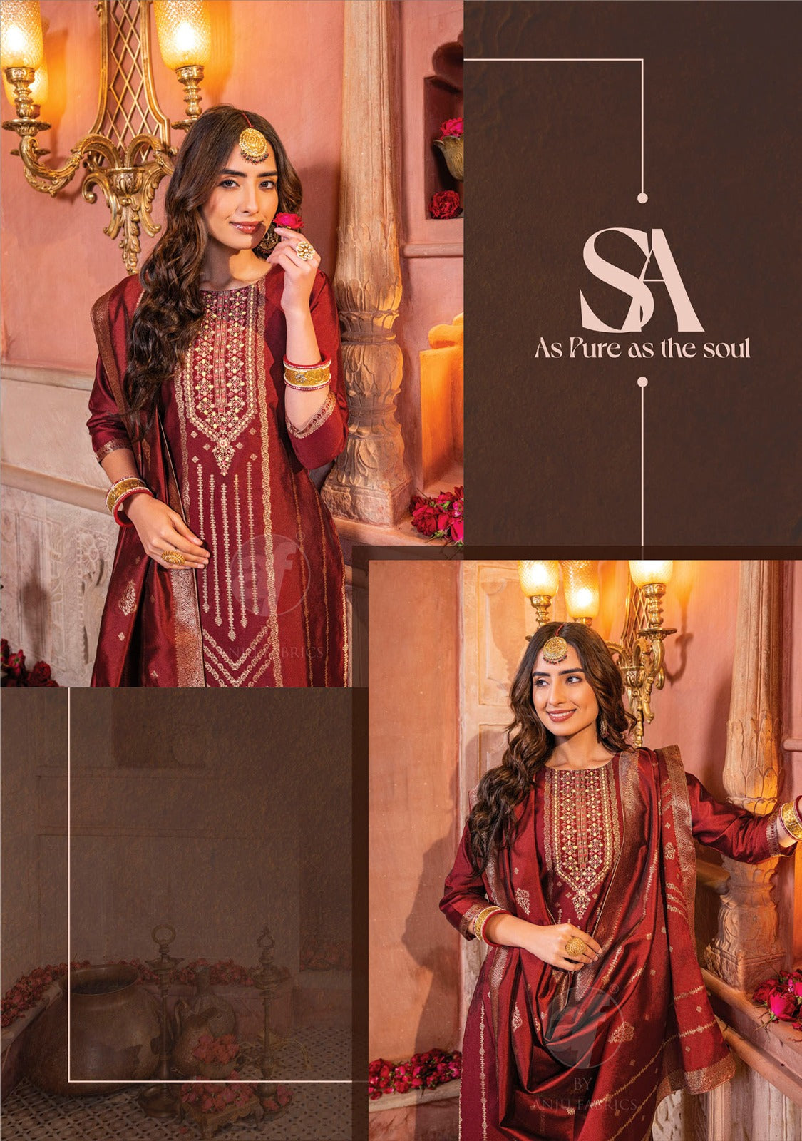 Silk Affair Vol 3 Af Banarasi Silk Readymade Pant Style Suits Wholesale Price