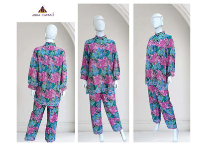 Silk Jisha 1905 Jelite Co Ord Set Manufacturer Gujarat