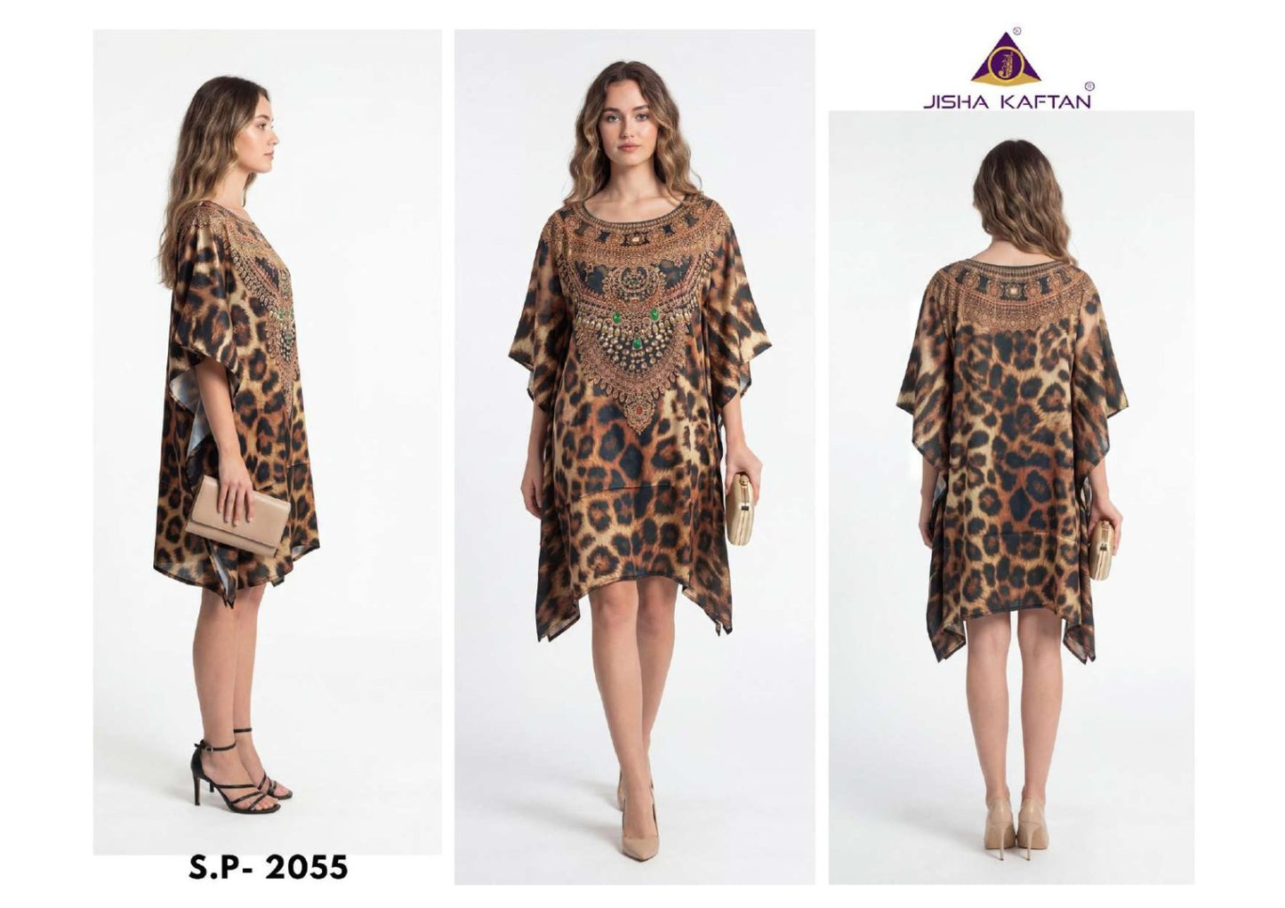 Silk Poncho Vol 7 Jelite Jisha Feather Silk Kaftans Wholesaler India