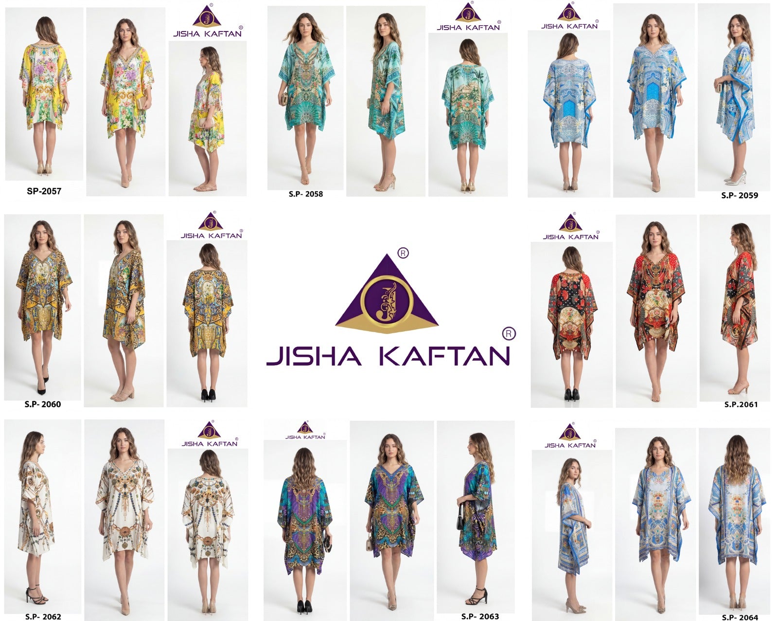 Silk Poncho Vol 8 Jisha Jelite Kaftans Wholesaler Ahmedabad