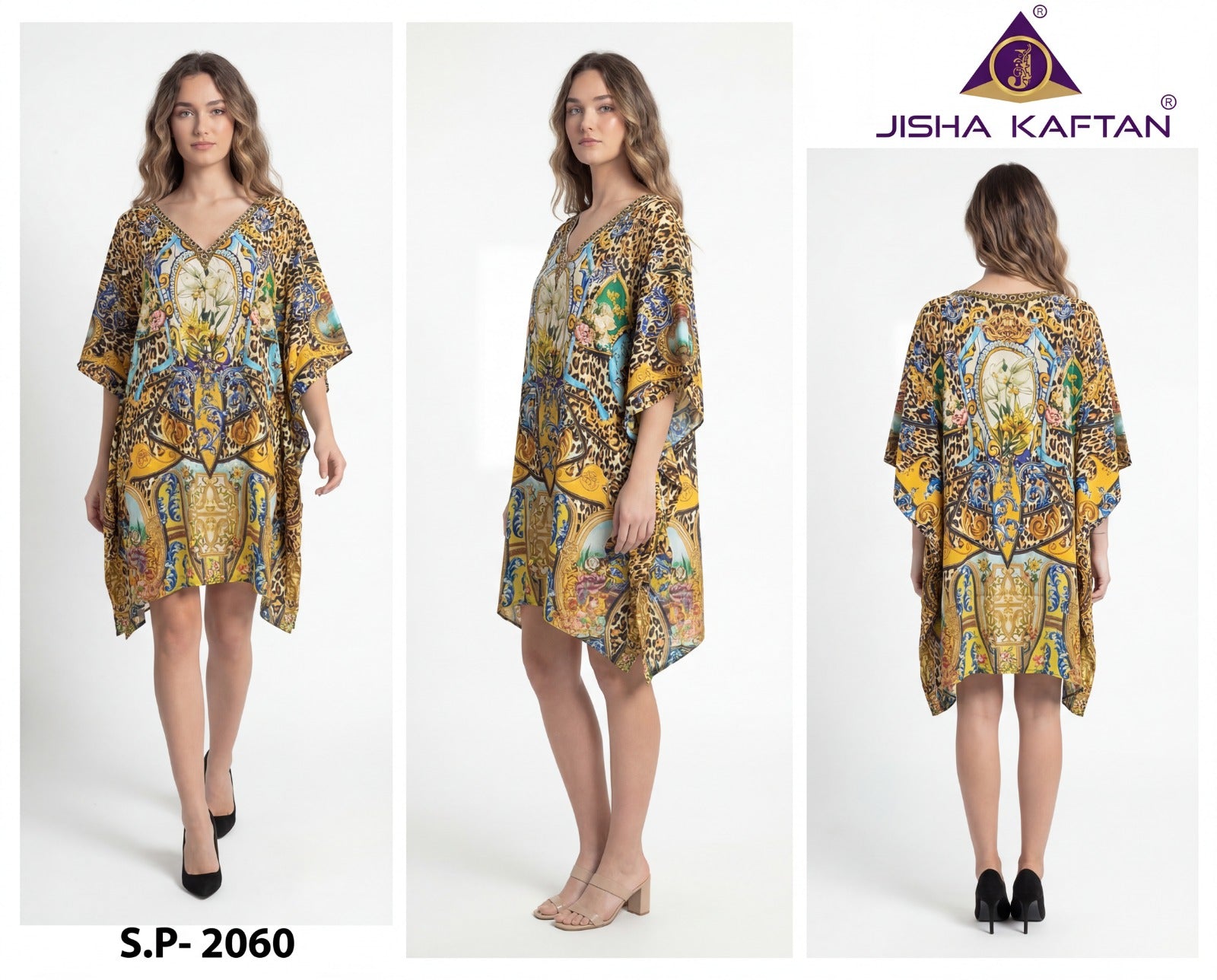 Silk Poncho Vol 8 Jisha Jelite Kaftans Wholesaler Ahmedabad