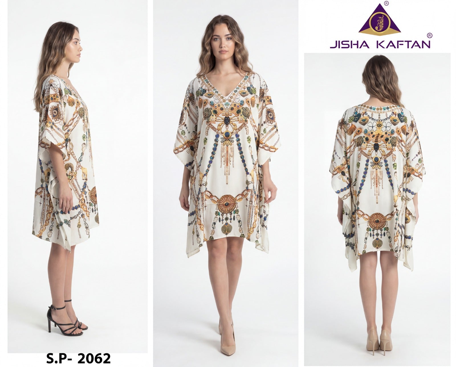 Silk Poncho Vol 8 Jisha Jelite Kaftans Wholesaler Ahmedabad