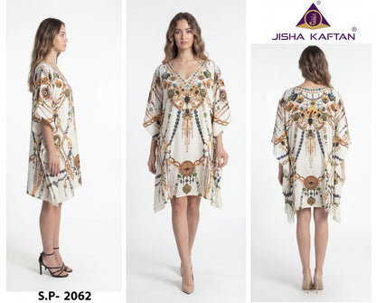 Silk Poncho Vol 8 Jisha Jelite Kaftans Wholesaler Ahmedabad