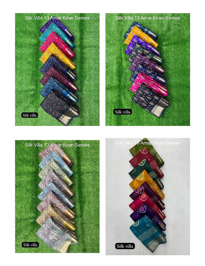 Silk Villa 13 Amar Kiran Cotton Sarees Supplier India