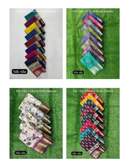 Silk Villa 13 Amar Kiran Cotton Sarees Supplier India