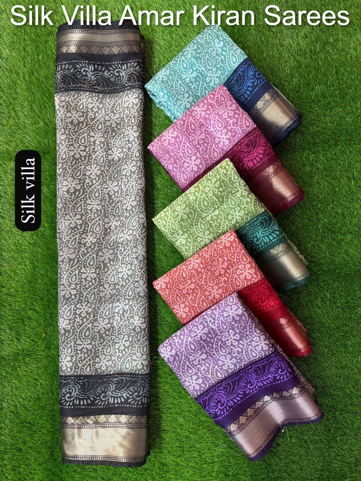 Silk Villa Amar Kiran Sarees Exporter India