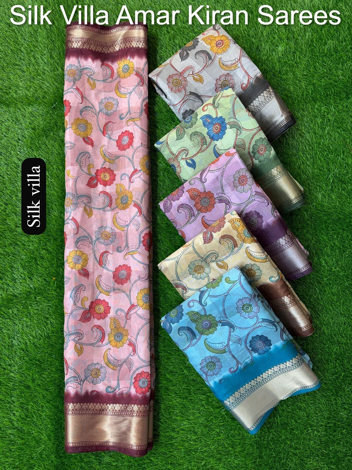 Silk Villa Amar Kiran Sarees Exporter India