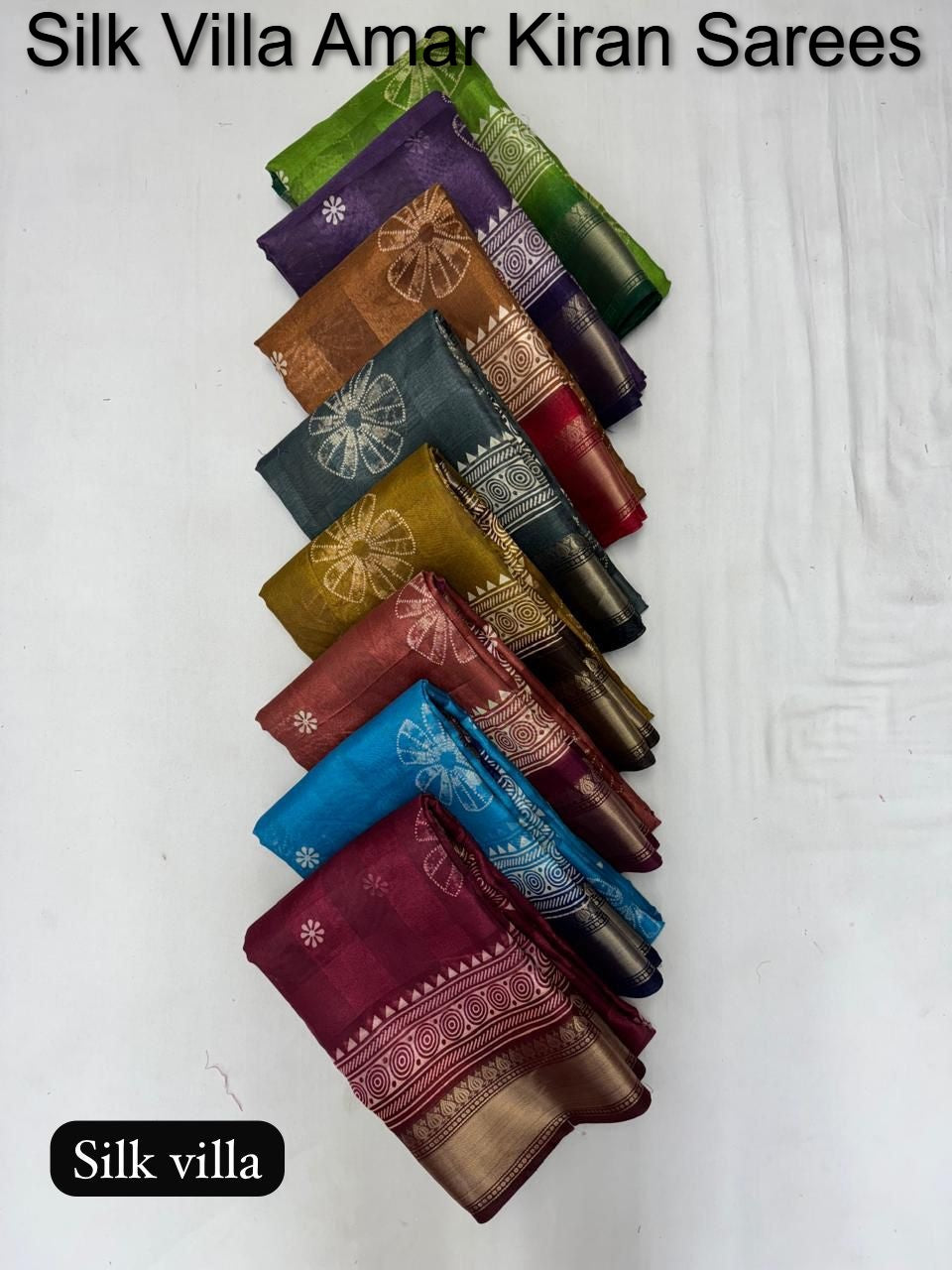 Silk Villa Amar Kiran Sarees Exporter India