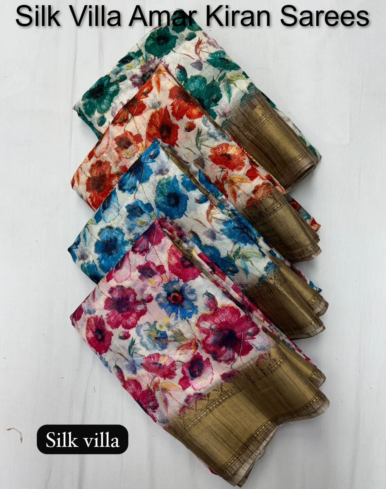 Silk Villa Amar Kiran Sarees Exporter India