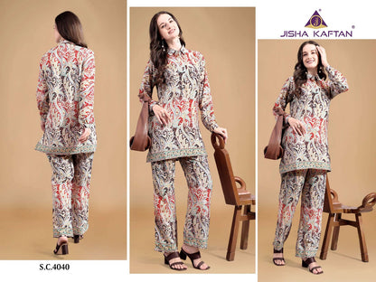 Silk Vol 10 Jelite Jisha Silk Co Ord Set Exporter Ahmedabad