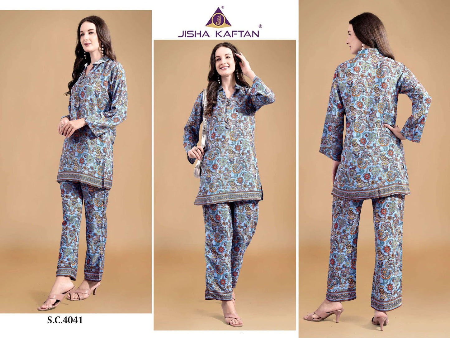 Silk Vol 10 Jelite Jisha Silk Co Ord Set Exporter Ahmedabad