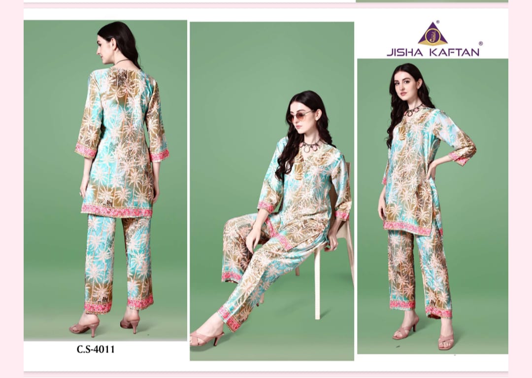 Silk Vol 6 Jelite Co Ord Set Supplier India