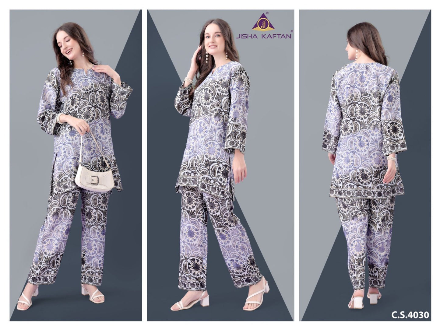 Silk Vol 8 Jisha Jelite Poly Co Ord Set Wholesaler Ahmedabad