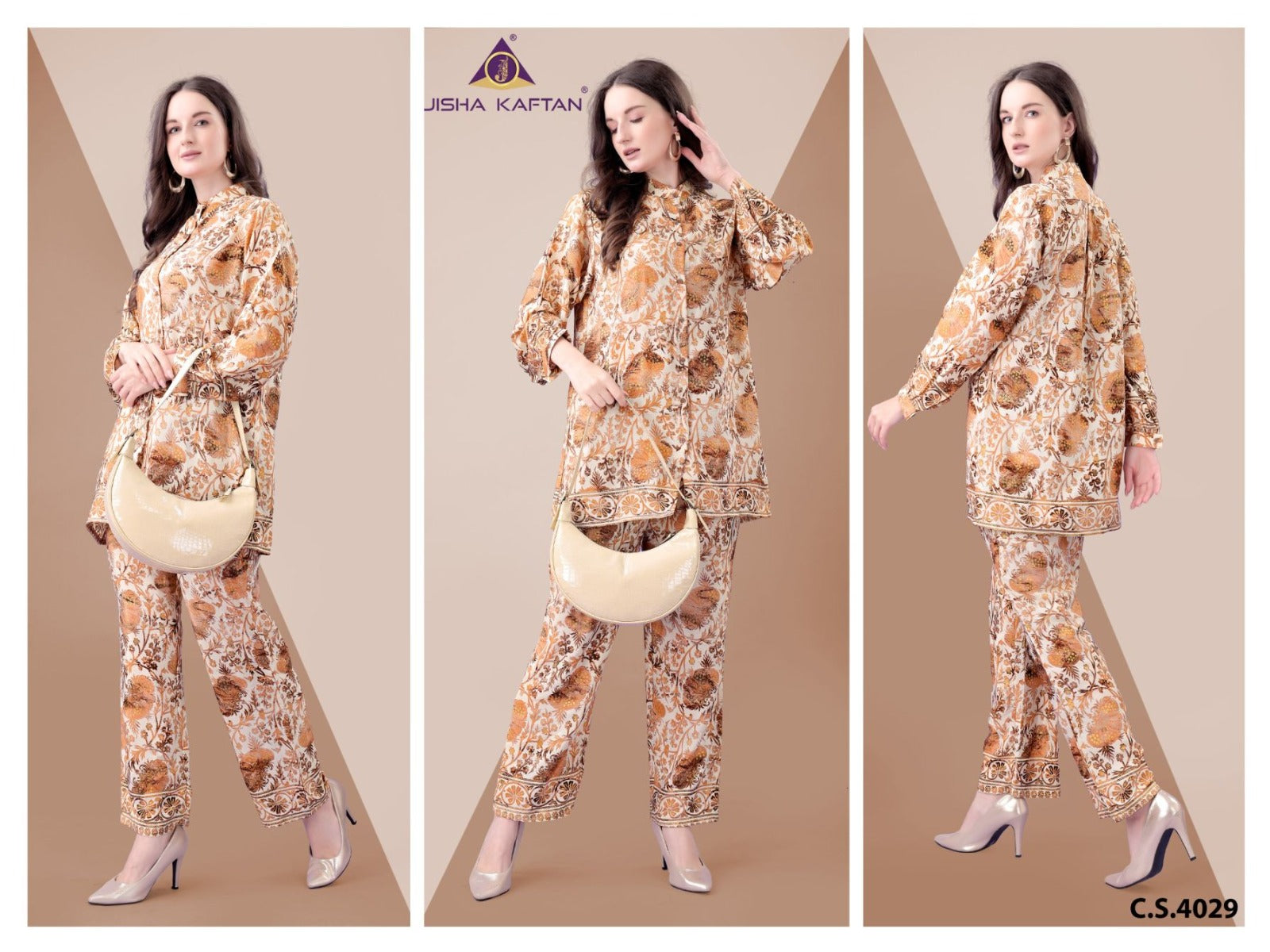 Silk Vol 8 Jisha Jelite Poly Co Ord Set Wholesaler Ahmedabad