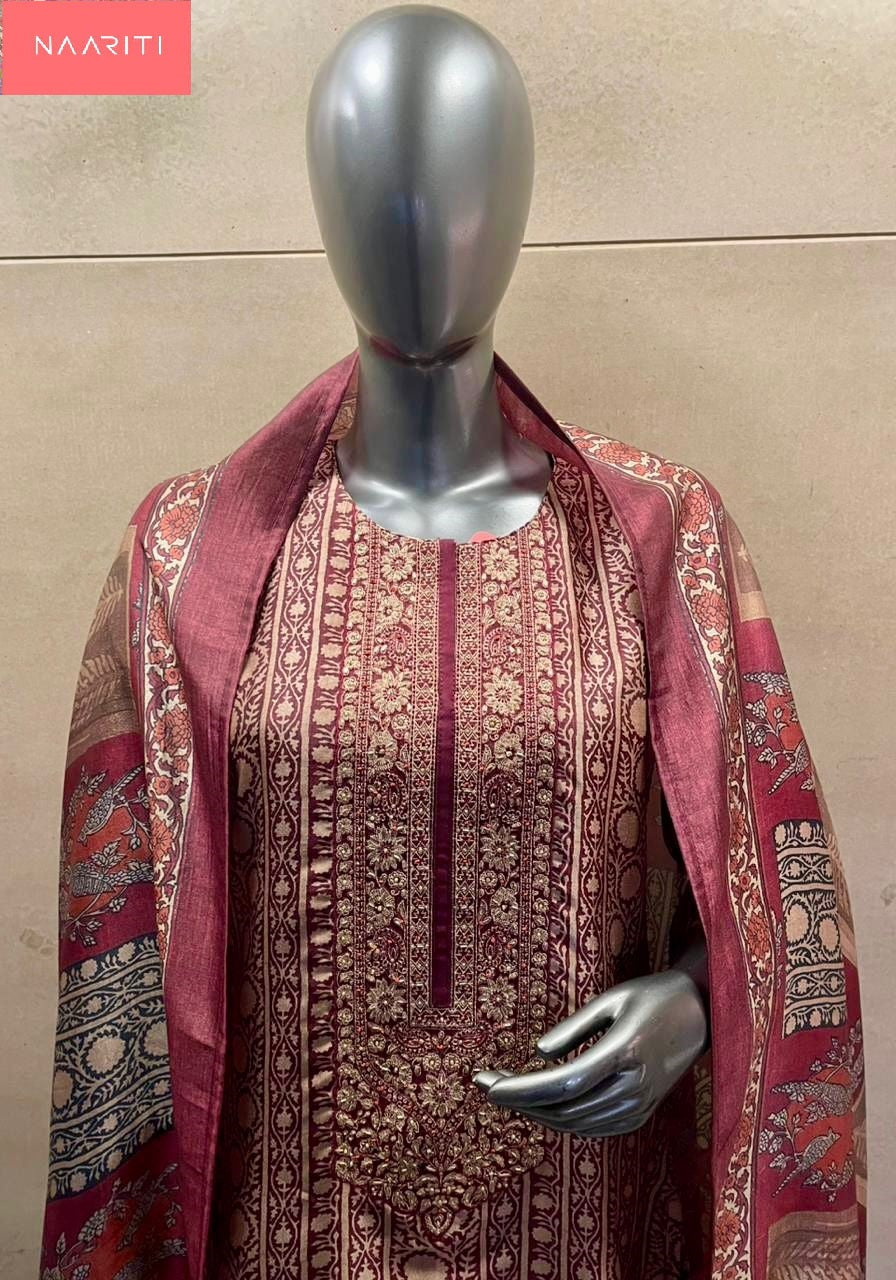 Silkeen Naariti Pant Style Suits Supplier