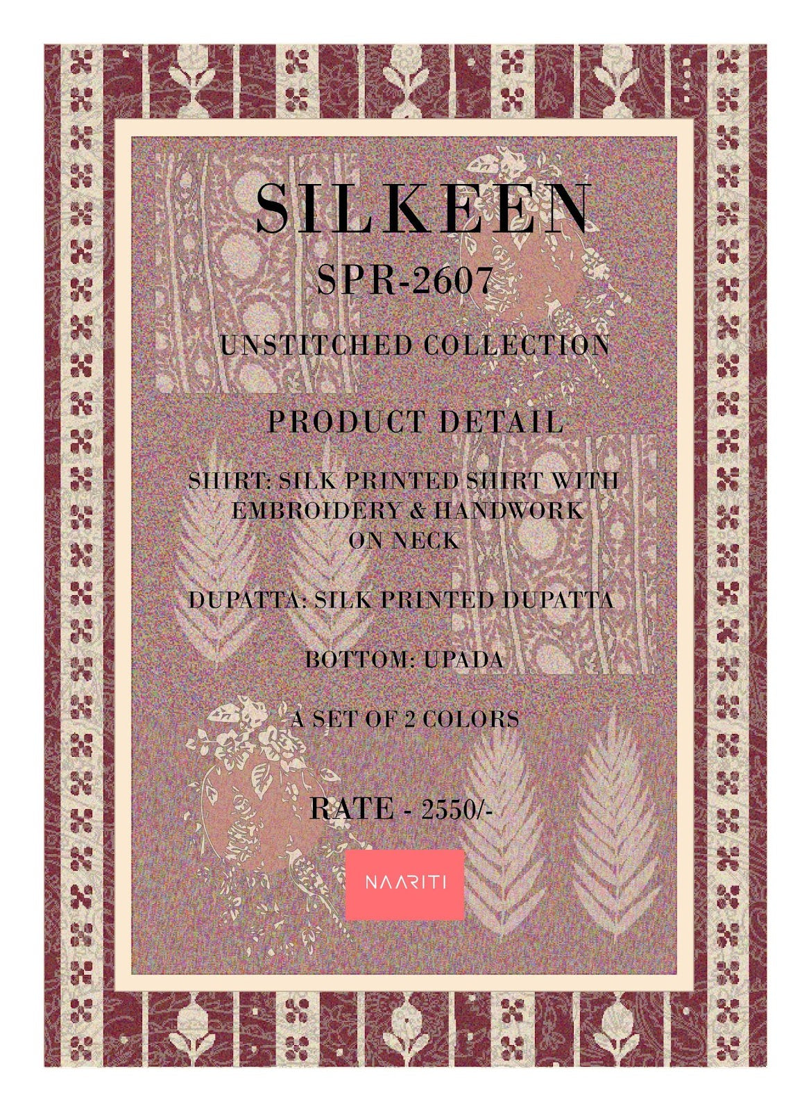 Silkeen Naariti Pant Style Suits Supplier