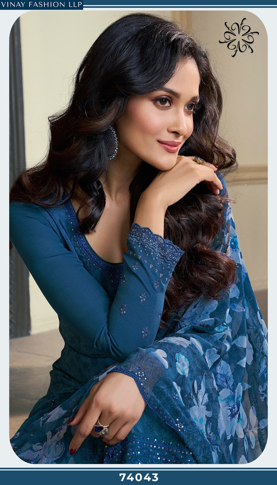 Silkina Royal Crepe 47 Vinay Fashion Llp Royal Crepe Pant Style Suits Wholesaler Ahmedabad