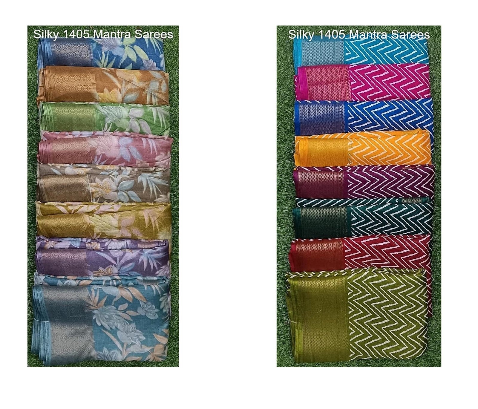 Silky 1405 Mantra Sarees Wholesale Price