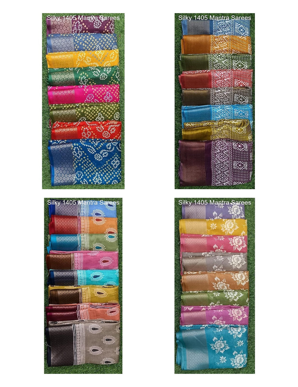 Silky 1405 Mantra Sarees Wholesale Price