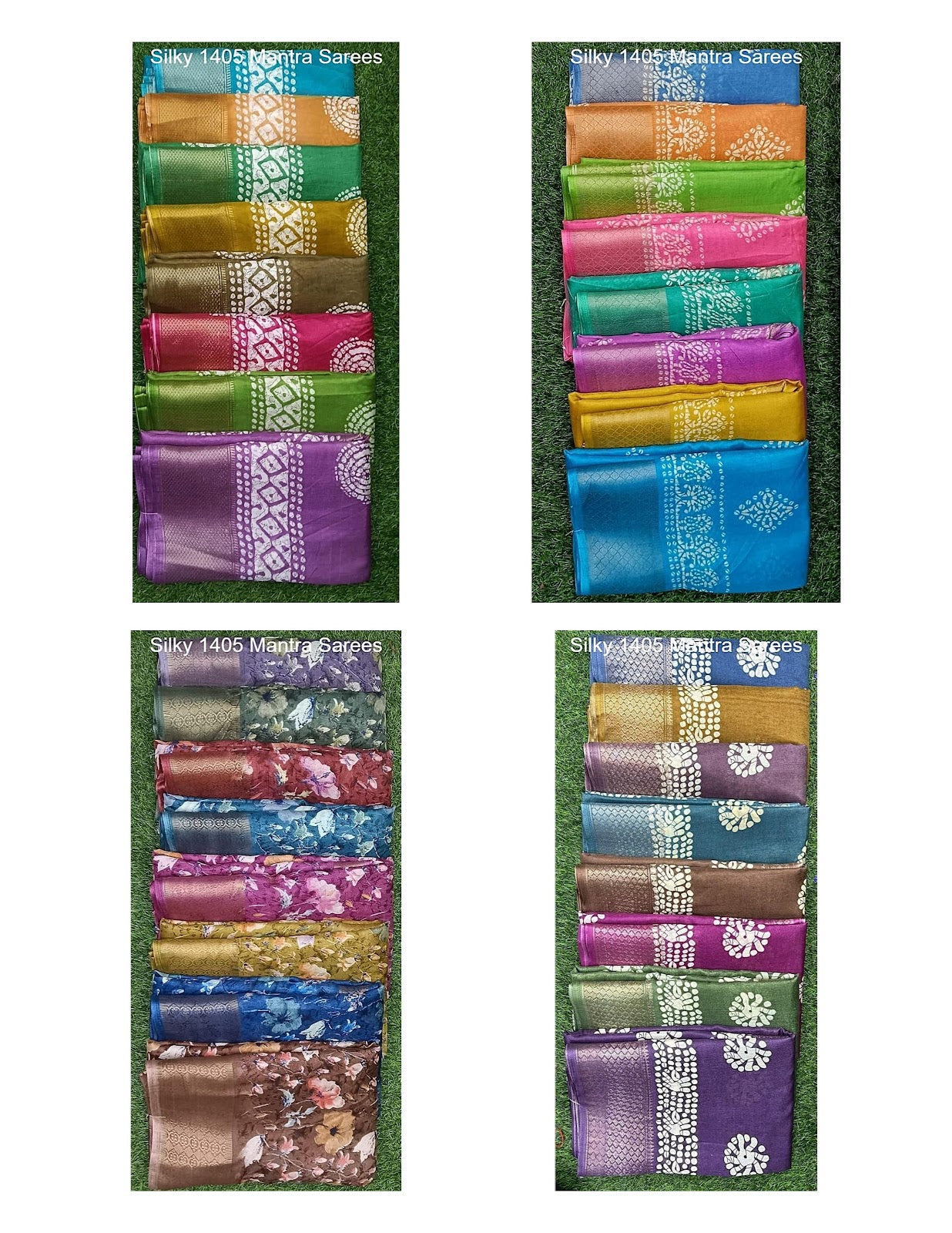 Silky 1405 Mantra Sarees Wholesale Price
