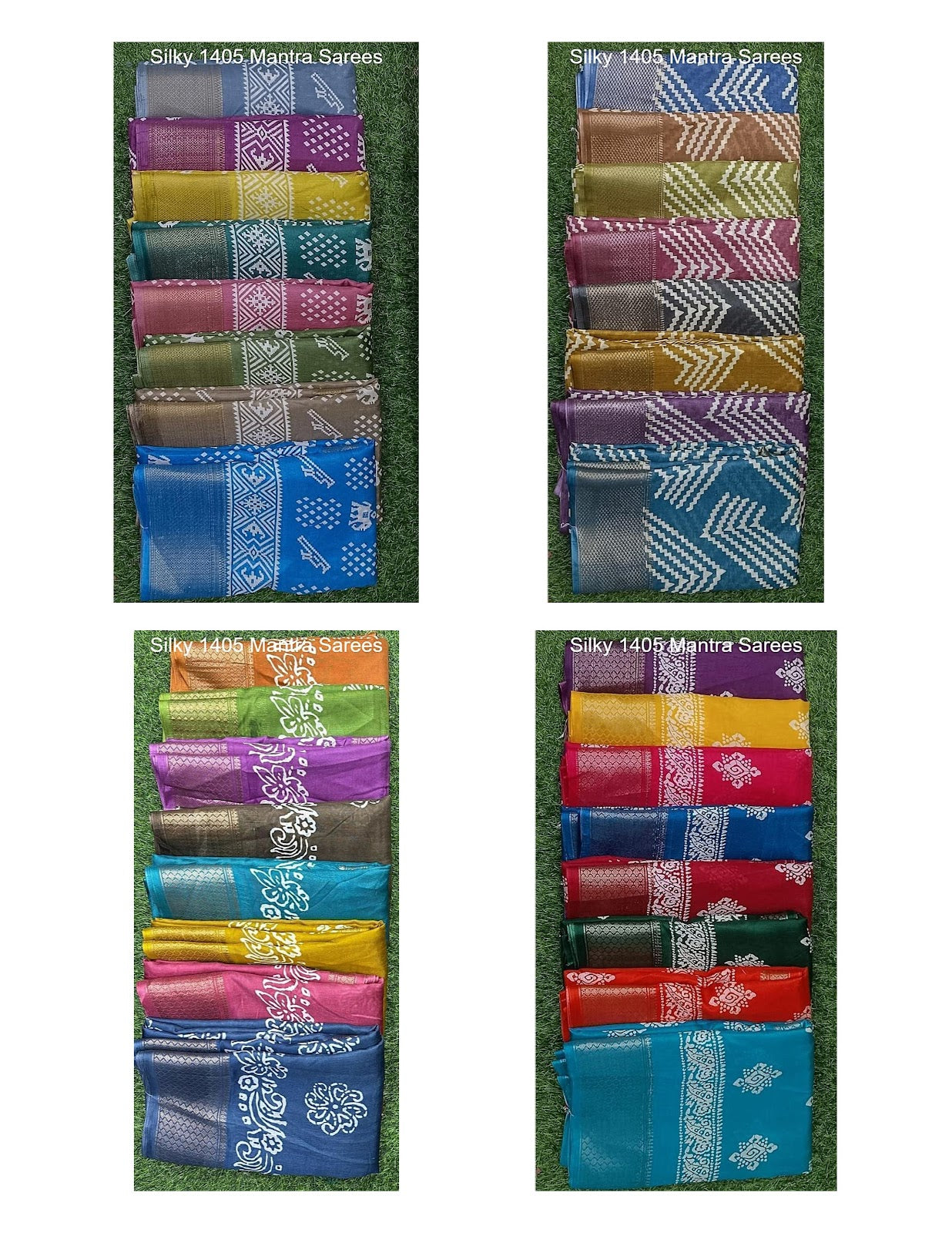 Silky 1405 Mantra Sarees Wholesale Price