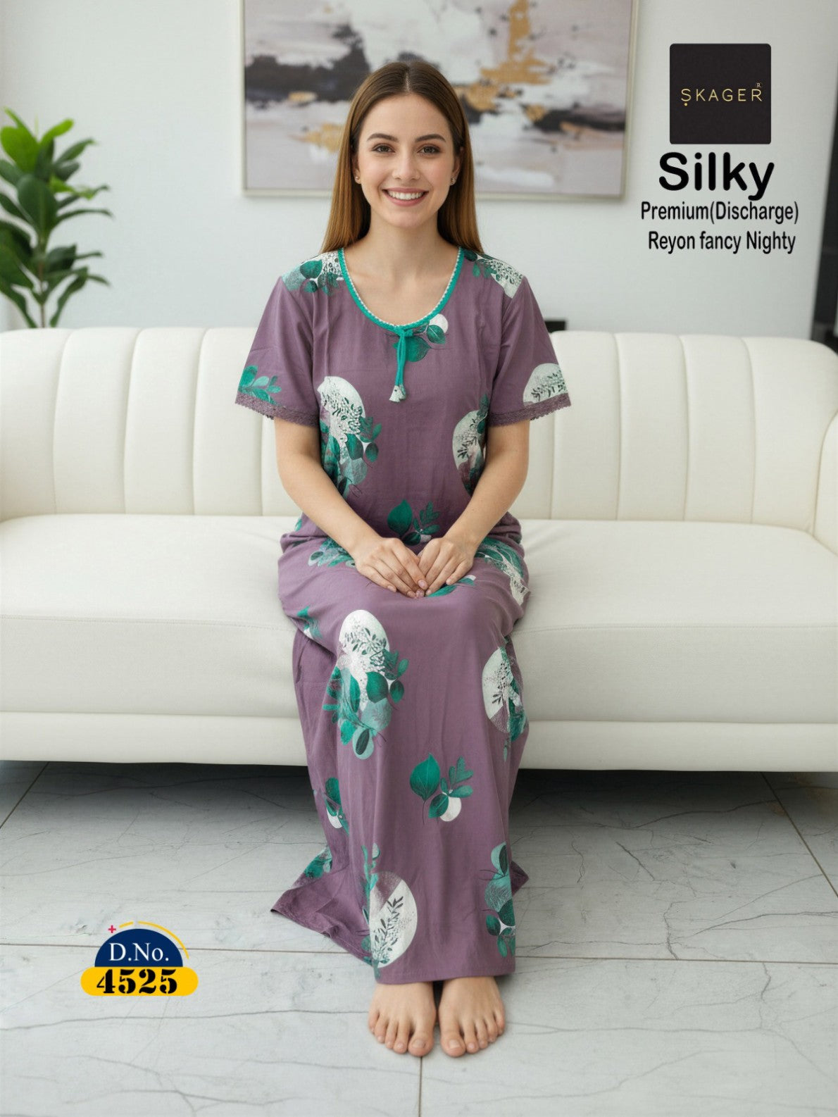 Silky 4 Skager Rayon 22Kg Night Gowns Supplier India