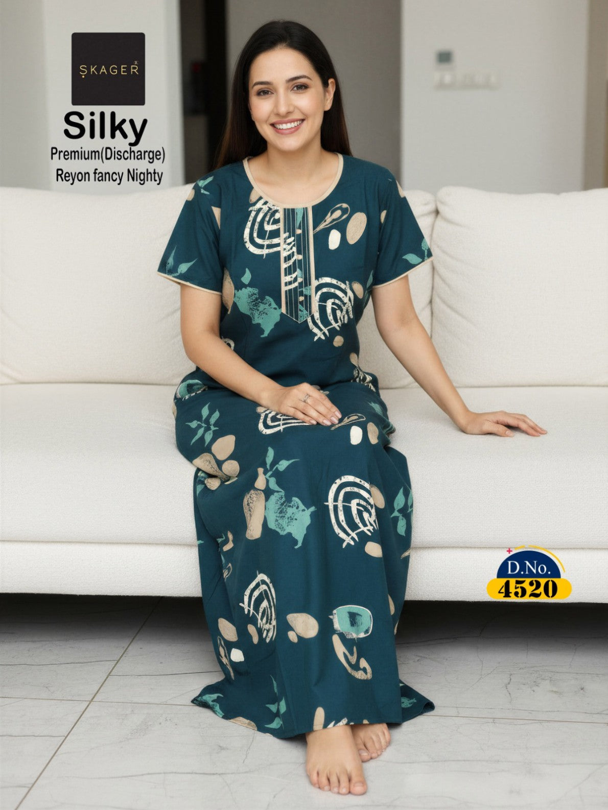 Silky 4 Skager Rayon 22Kg Night Gowns Supplier India