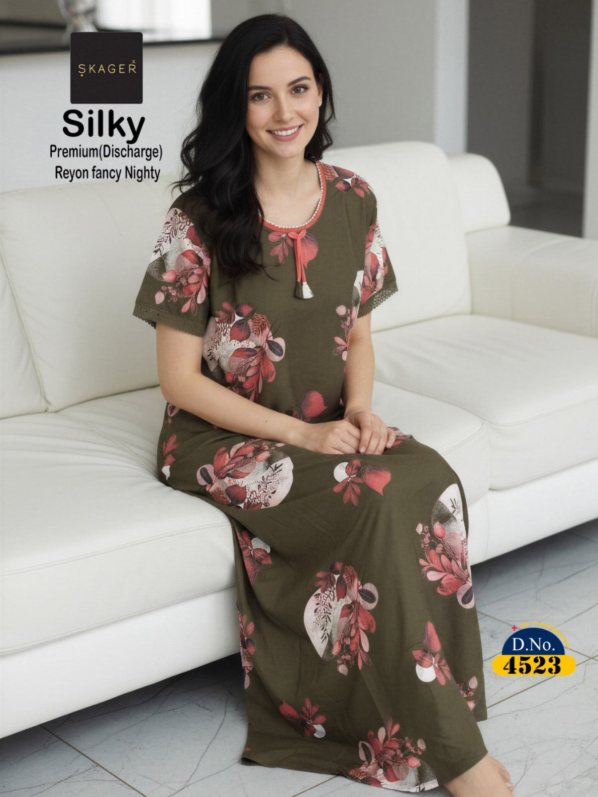 Silky 4 Skager Rayon 22Kg Night Gowns Supplier India
