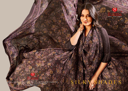 Silky Shades Sushma Crepe Sarees Manufacturer