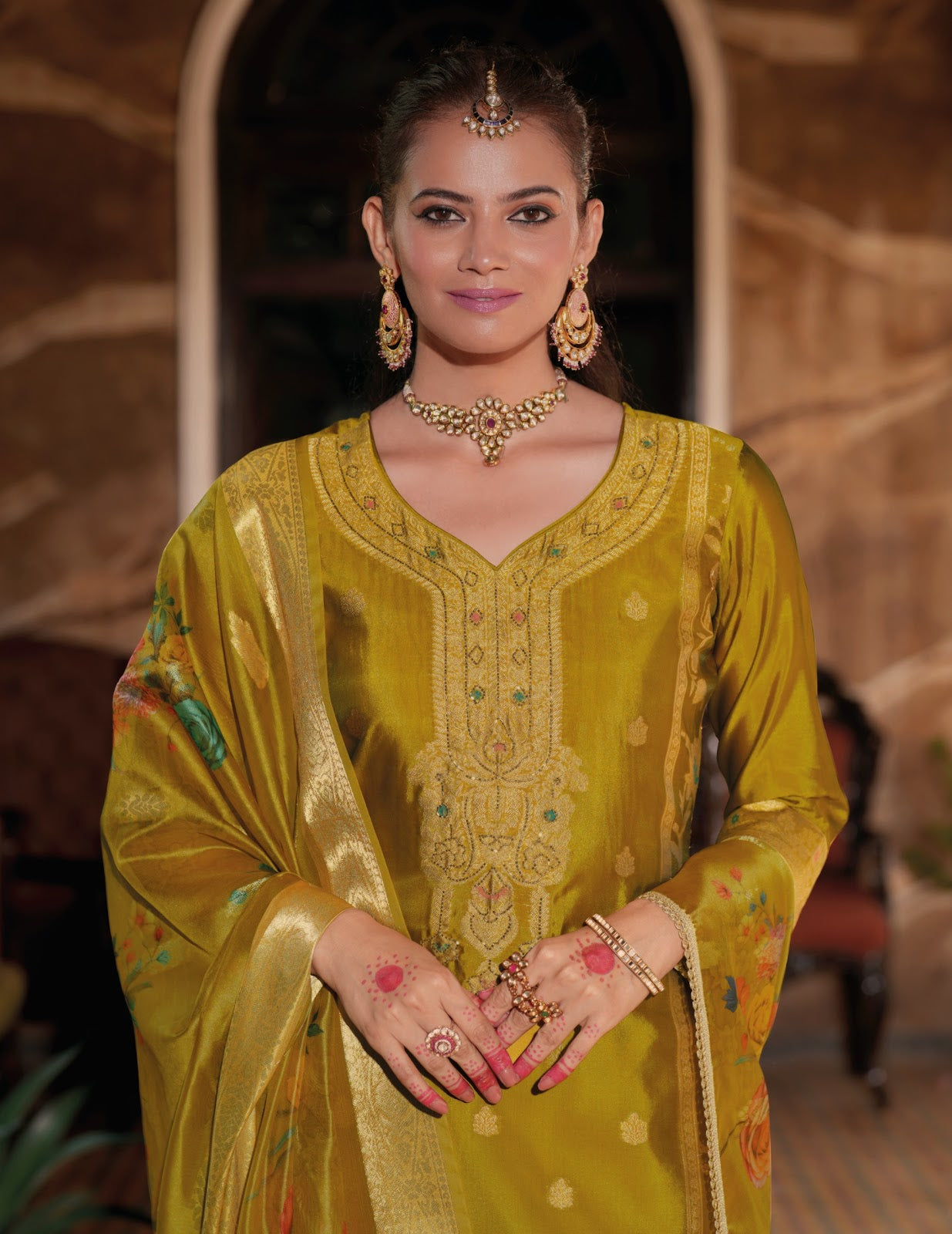 Silkyness Vol 3 Lily Lali Organza Readymade Pant Style Suits Wholesale Price