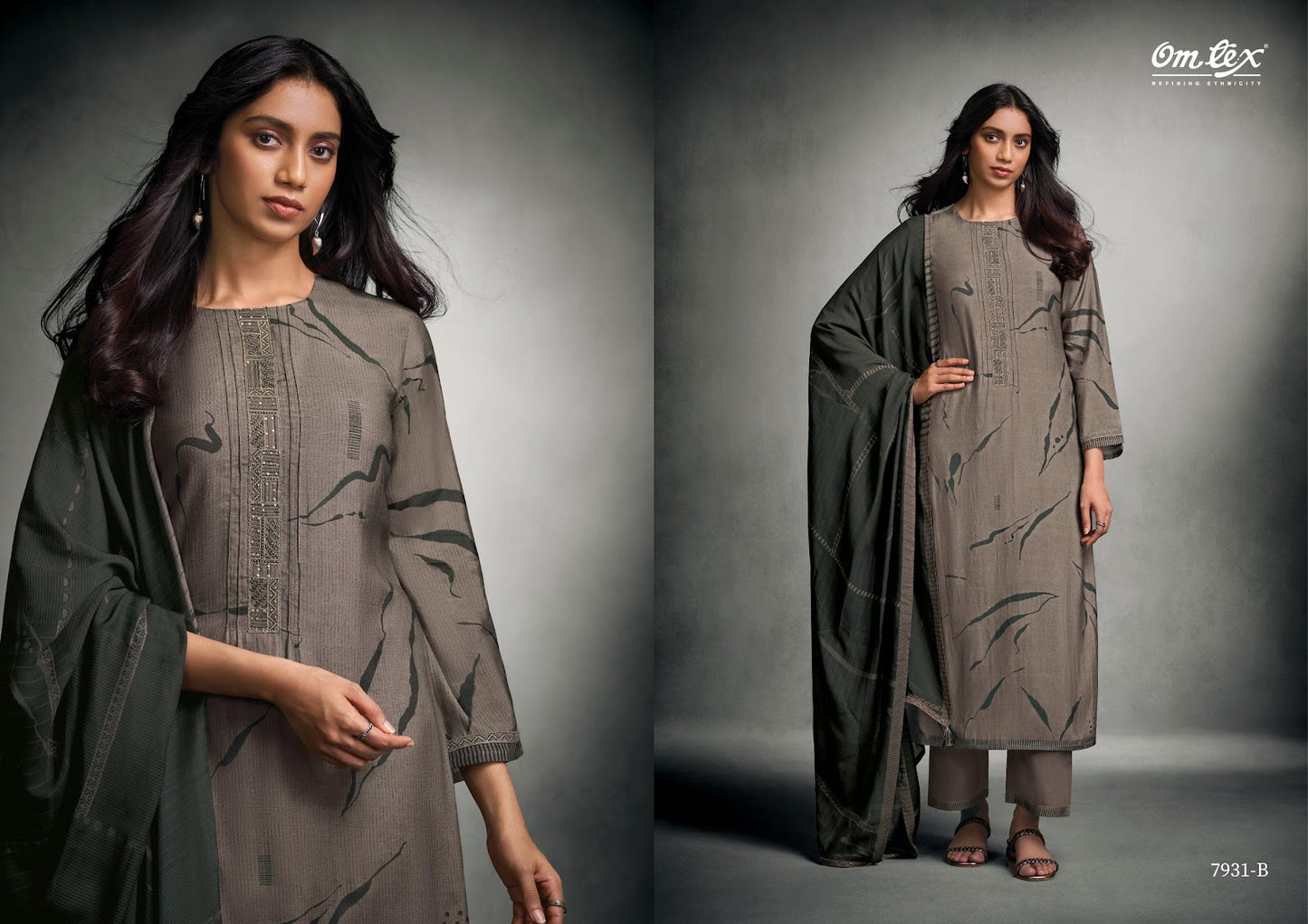 Silmaya Omtex Silk Pant Style Suits Supplier Ahmedabad