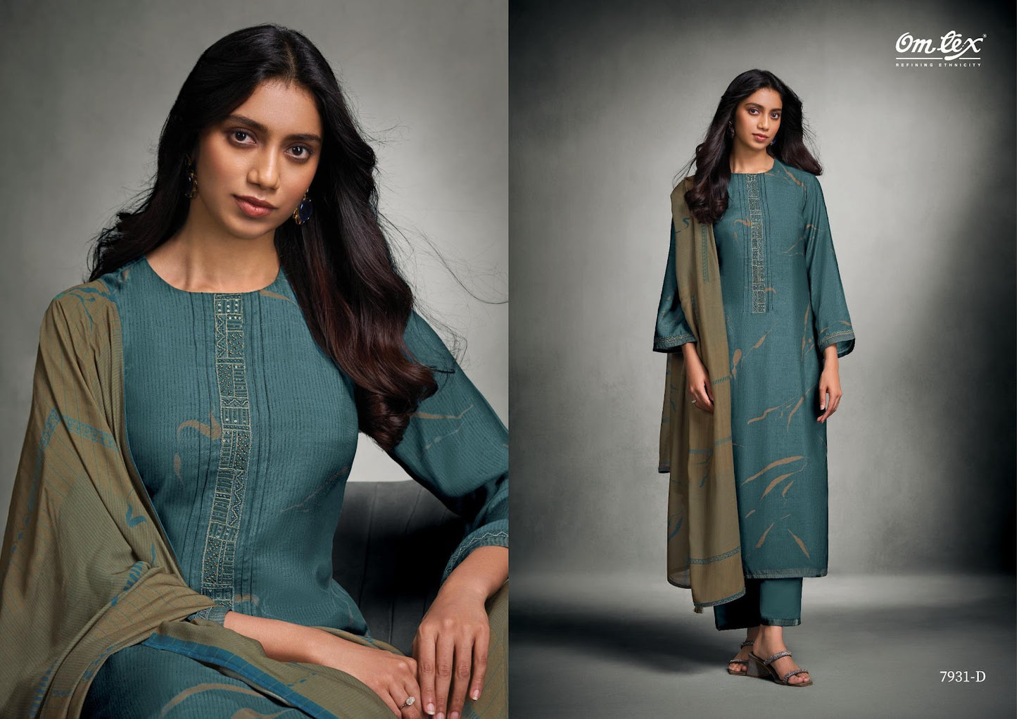 Silmaya Omtex Silk Pant Style Suits Supplier Ahmedabad