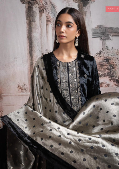 Silqit Naariti Velvet Suits Manufacturer Ahmedabad