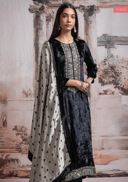 Silqit Naariti Velvet Suits Manufacturer Ahmedabad