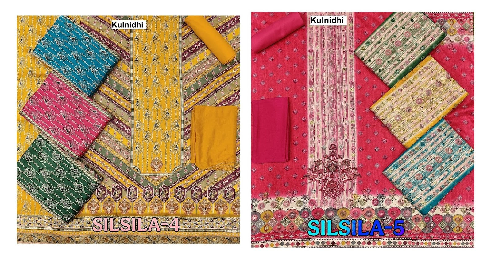 Silsila 4-5 Kulnidhi Zam Salwar Suits Wholesale