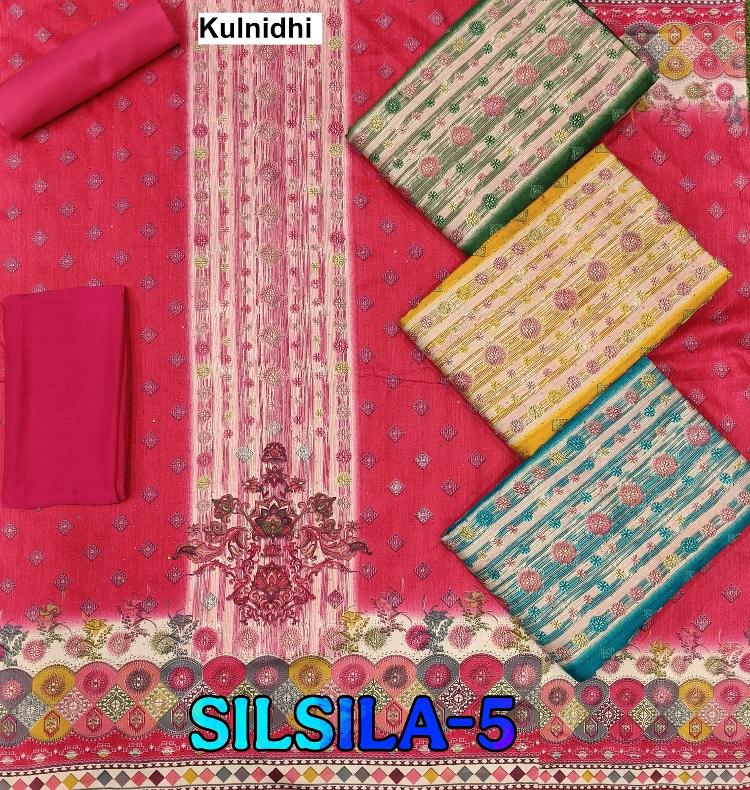 Silsila 4-5 Kulnidhi Zam Salwar Suits Wholesale