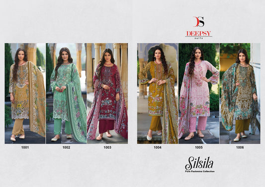 Silsila Deepsy Viscose Pashmina Suits Wholesale Price