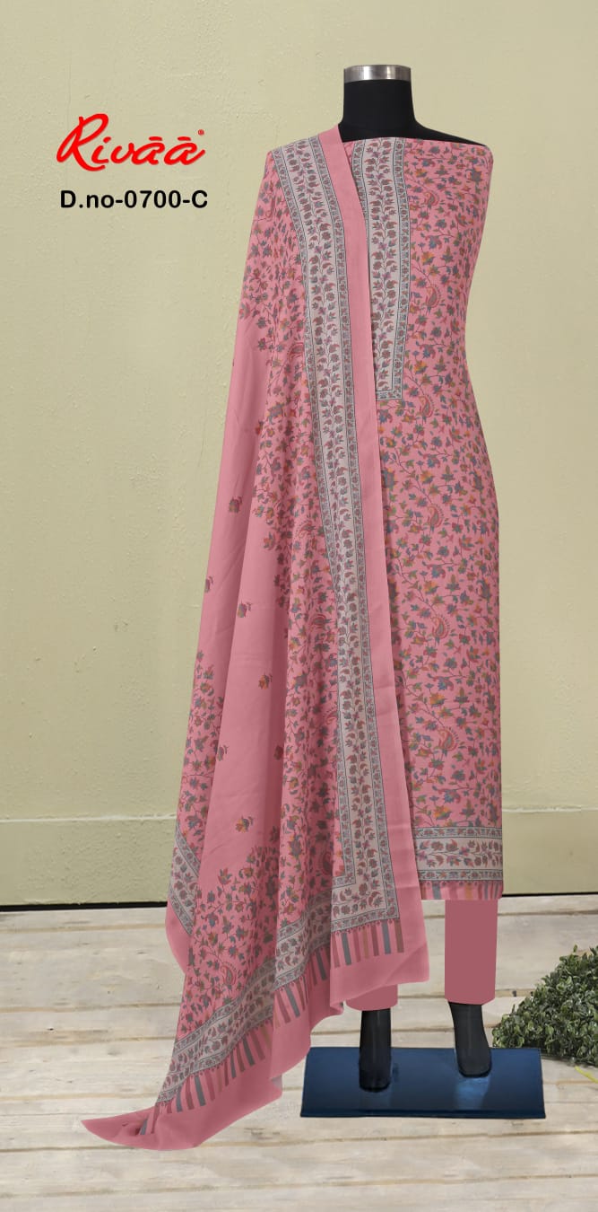 Silsila Rivaa Pashmina Suits Supplier Ahmedabad